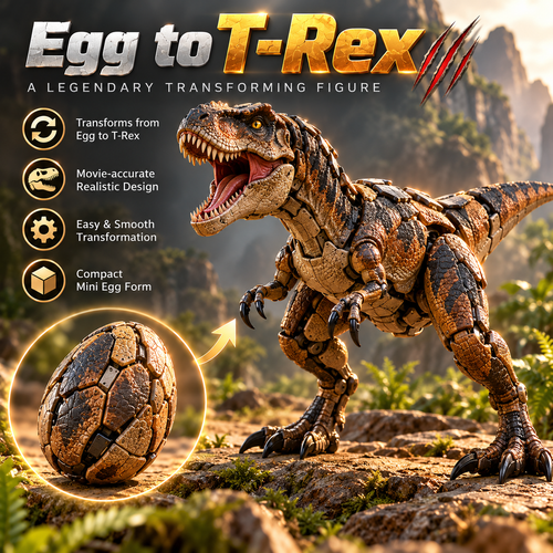 🦖 Egg to Dinosaur™ – Transforming Dino Egg toy🥚 – pickavora