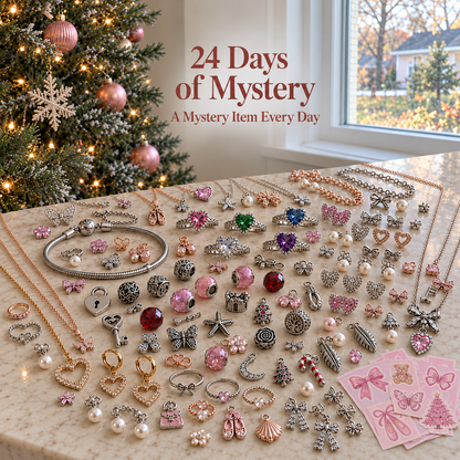 ✨🎁 24-Day Jewelry Advent Calendar – A Little Surprise Every Day