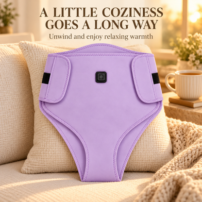 💜Women's Heating & Massage Wrap – Comfort for Period Days✨