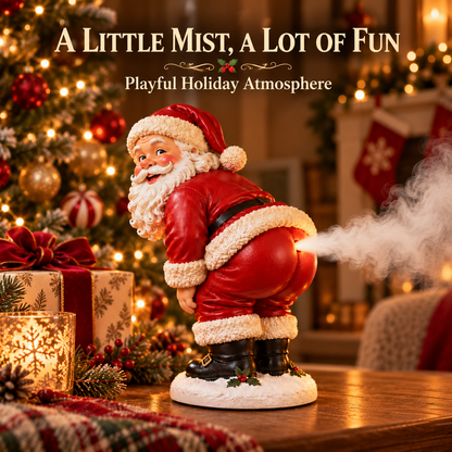 🎅💨 Santa’s Silly Surprise™ – Funny Christmas Mist Humidifier & Holiday Decor