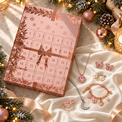 ✨🎁 24-Day Jewelry Advent Calendar – A Little Surprise Every Day