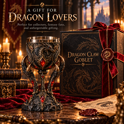 🐉 Dragon Claw Goblet – Legendary Fantasy Chalice 🔥