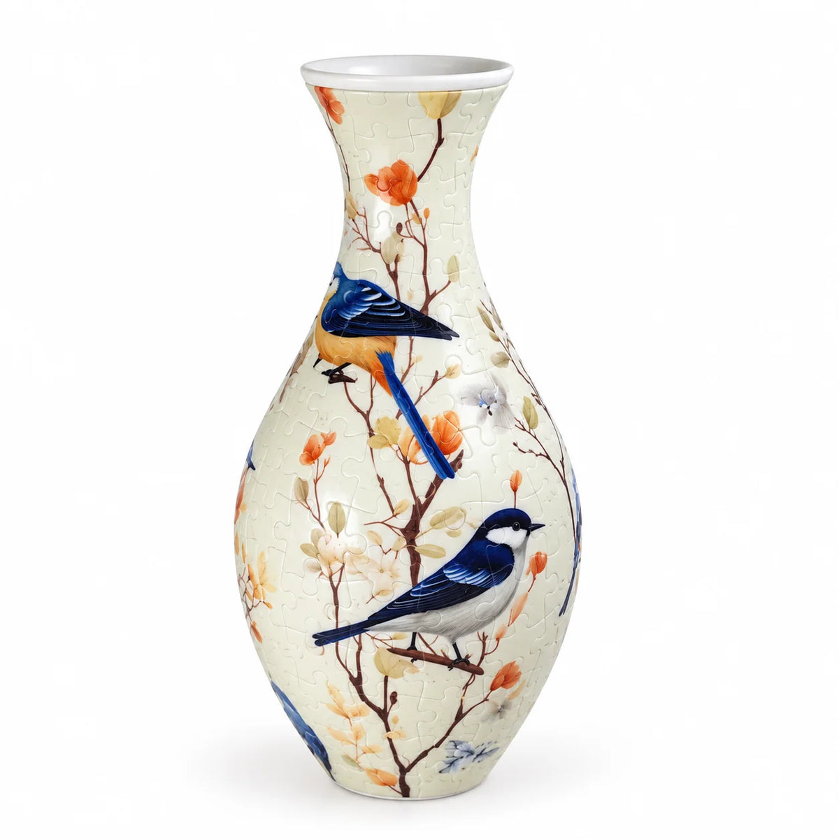 🌸 160-Piece 3D Puzzle Vase – Build It, Display It & Add Real Flowers