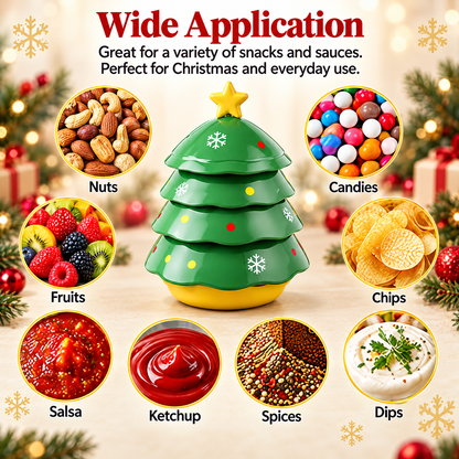 Christmas Tree Mahjong Dice Dish – Festive, Multi-Use Tabletop Organizer
