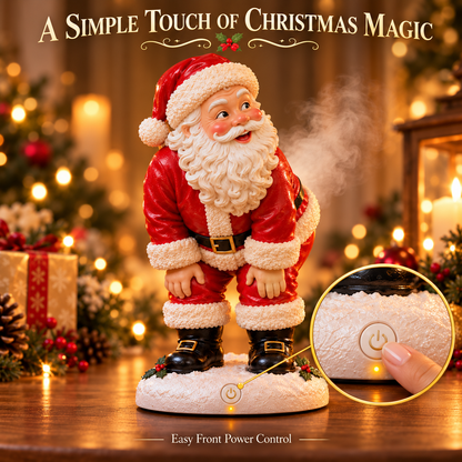 🎅💨 Santa’s Silly Surprise™ – Funny Christmas Mist Humidifier & Holiday Decor
