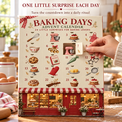 🎄 Baking Days Advent Calendar – 24 Little Surprises for Baking Lovers 🧁