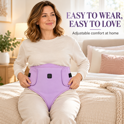 💜Women's Heating & Massage Wrap – Comfort for Period Days✨