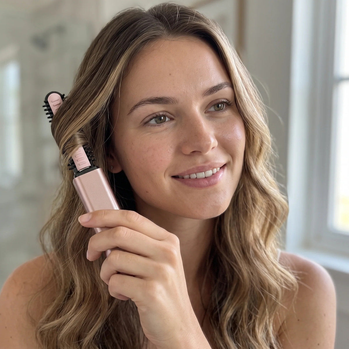🪮Cordless Ceramic Hair Curler – Fits in Any Bag